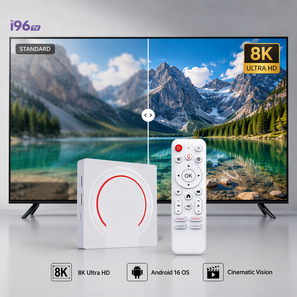 8K Quad-Core Android 16 Streamer Set-Top-Box 3