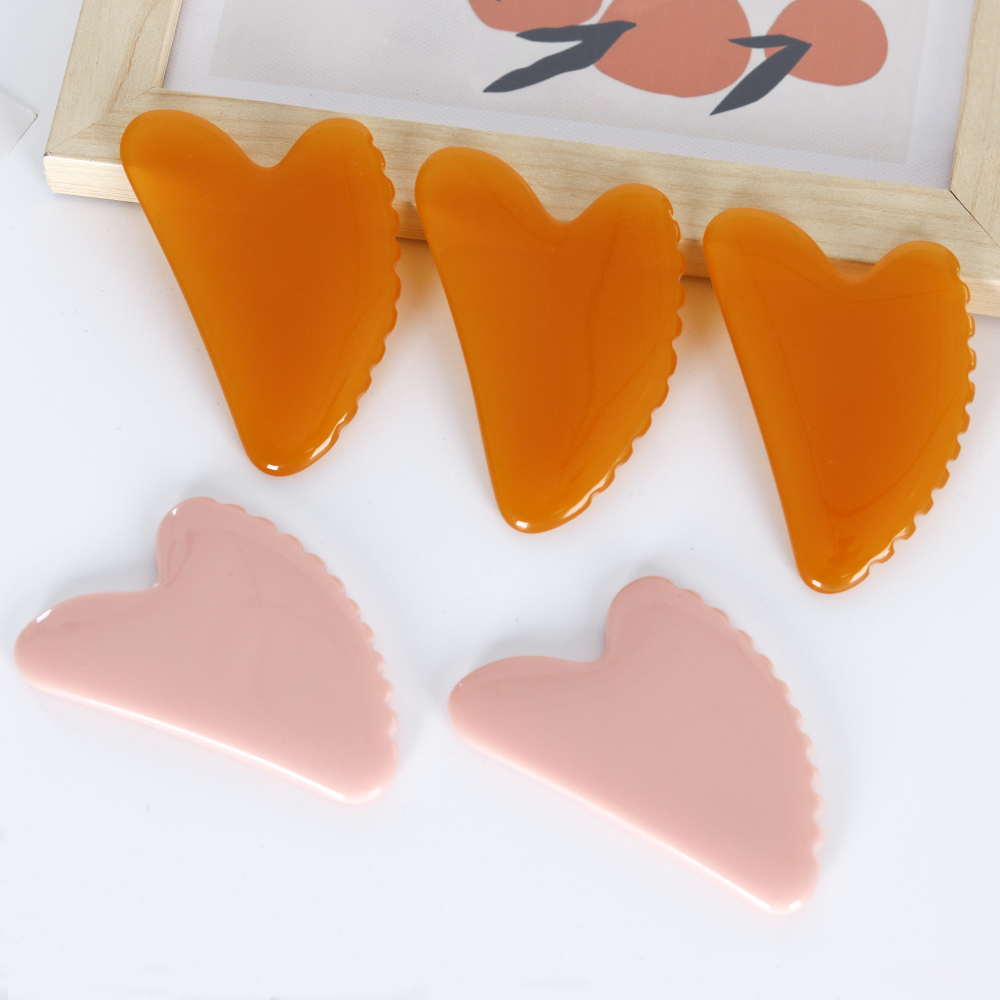Crystal Gua Sha Facial Massage Tool Set 4