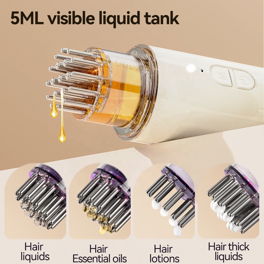Electric Vibrating Scalp Massage Hair Oil Applicator 3