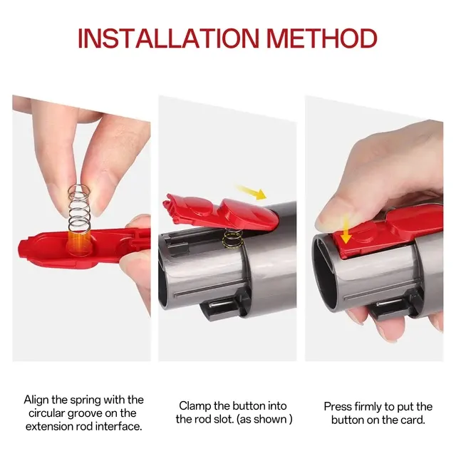 Vacuum Cleaner Replacement Button 2