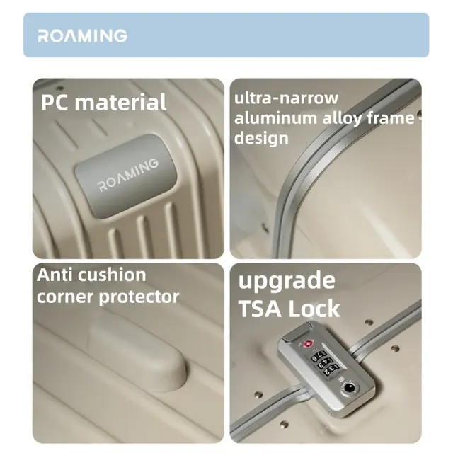 Luxury Hardshell Suitcase 4