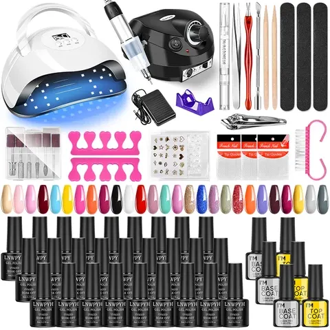 Gel-Nagel-Set mit Fräser