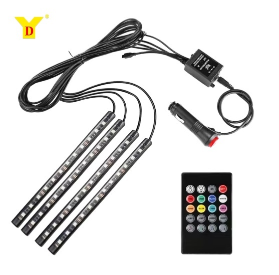 12-LED Smart-RGB-Ambientelichtstreifen