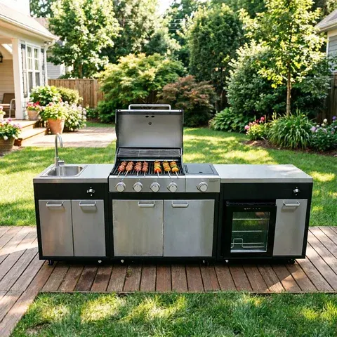 Outdoor Kitchen Gas Grill