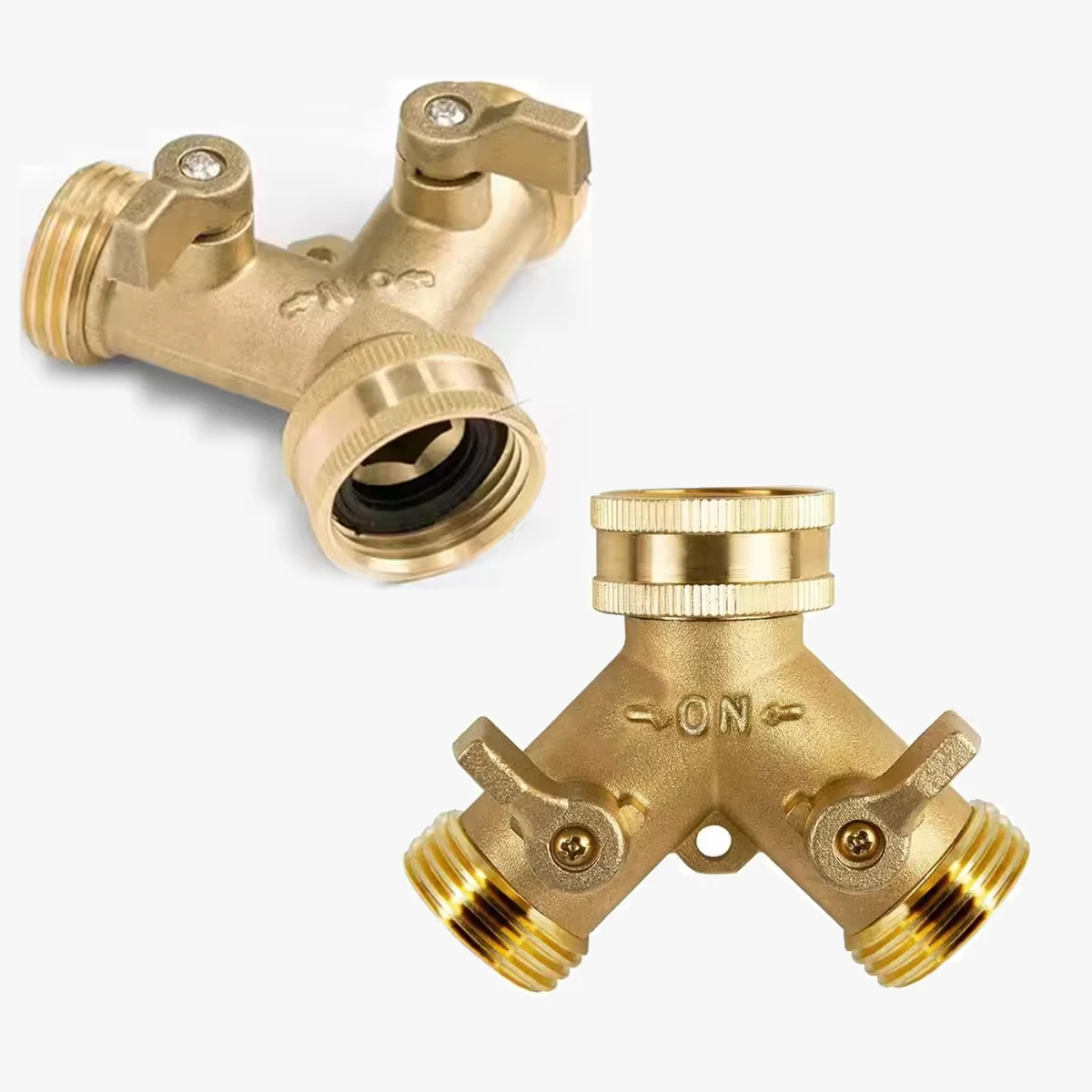 Brass Faucet Adapter with 3/4-Inch Connection 4