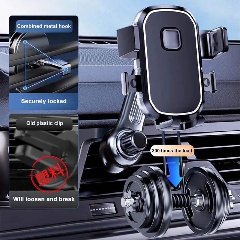 360° Gravity Car Phone Mount Holder 4