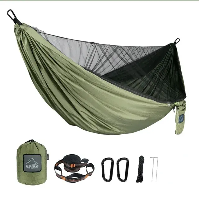 Camping Hammock With Mosquito Net 4