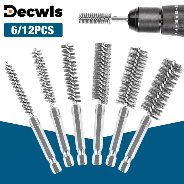 Stainless Steel Wire Brush Drill Set 2