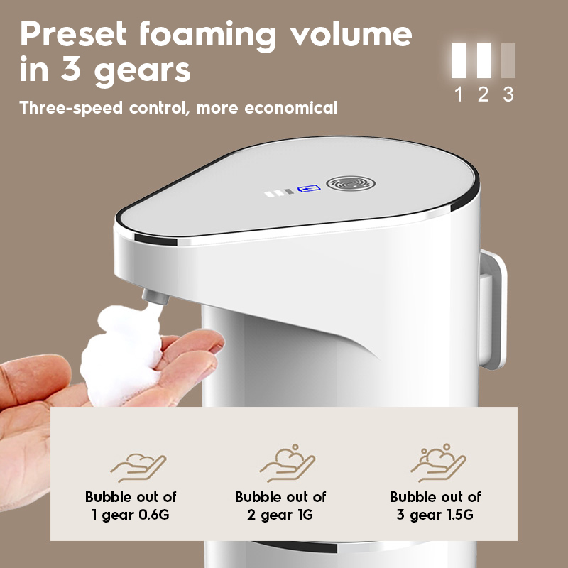 Usb Charging Automatic Induction Foam Soap Dispenser Touch-free 2