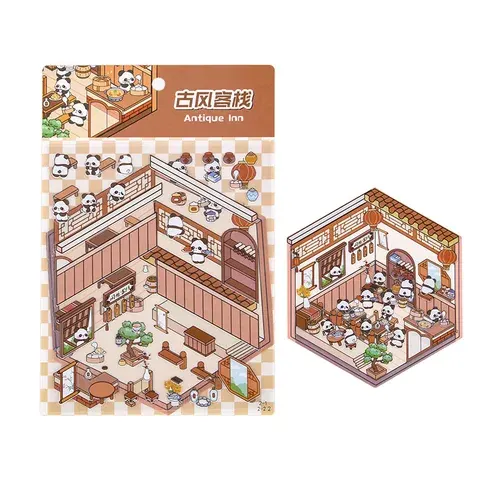 3D Miniature Stickers