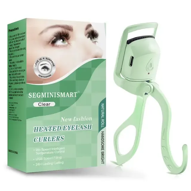 Heated Stainless Steel Eyelash Curler Fast Heat 5s 1