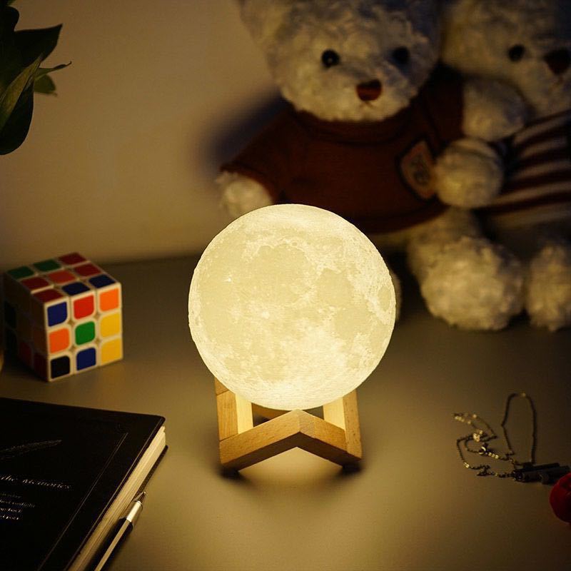 Eco Friendly Multicolor Touch Control Usb Moonlight Night