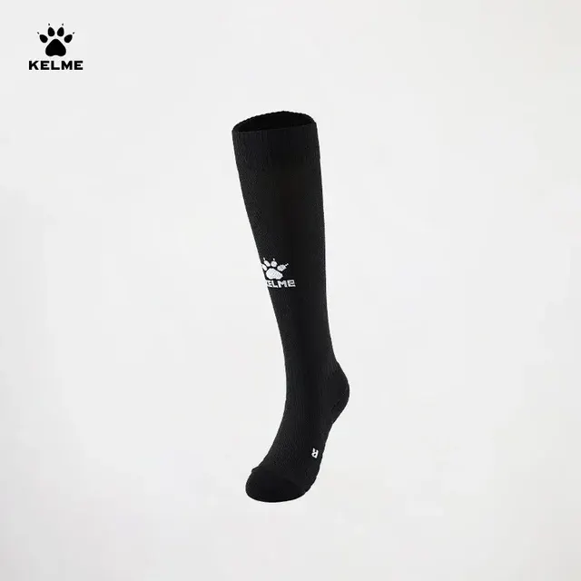 KELME Kinder-Fußballsocken Lange Jugendtraining Knieverdickte Rutschfeste Handtuchunterseite Hohe 2