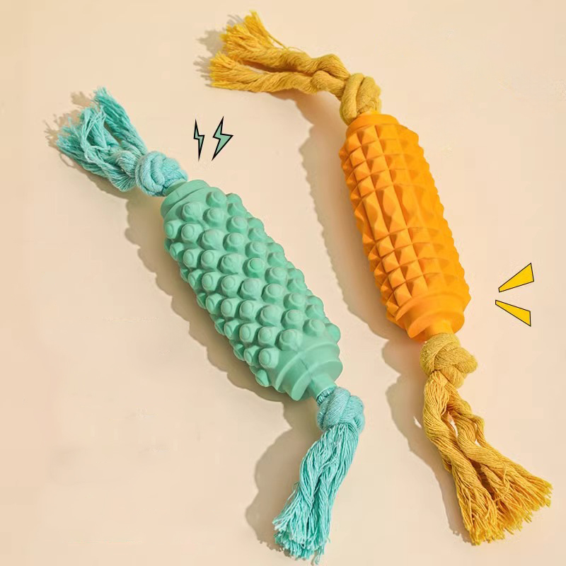 Bite-Resistant Latex Chew Toy for Puppies