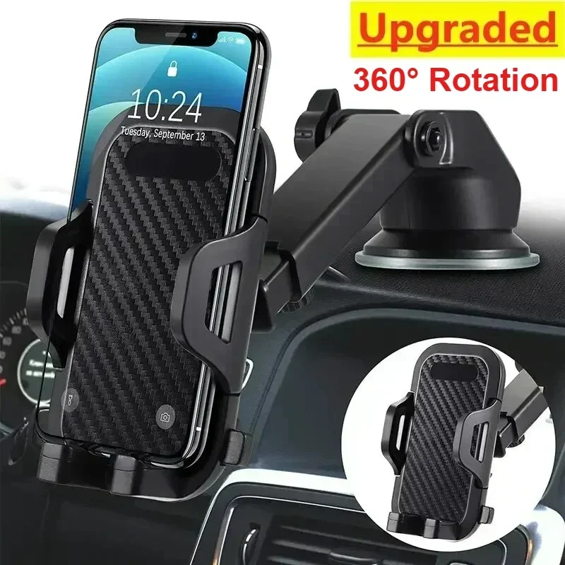360° Rotating Suction Car Phone Holder 4