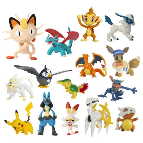 Anime Collectible Figures Set, 4–13 cm