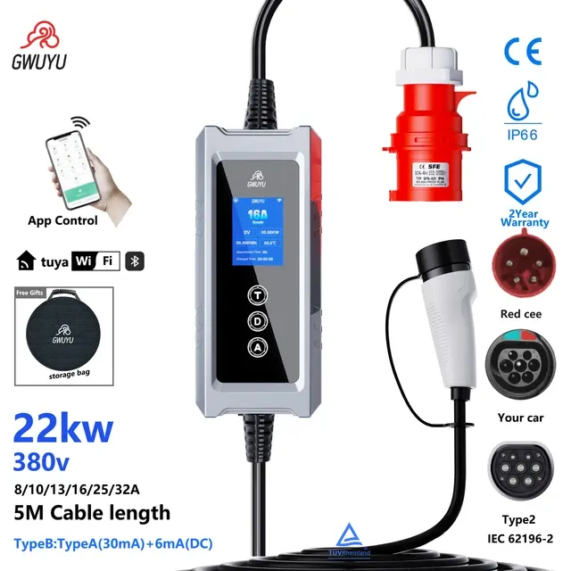 Electric Car Wallbox Charger 3