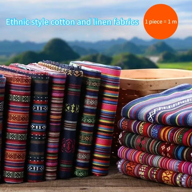 Ethnic Jacquard Fabric 4