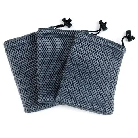 10 Stück Set Nylon-Netzbeutel mit Kordelzug 9*13cm Netz-Geschenkbeutel