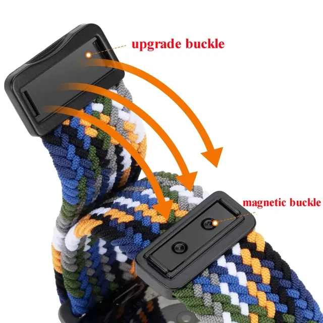 Braided Nylon Strap for Xiaomi Redmi Watch 3