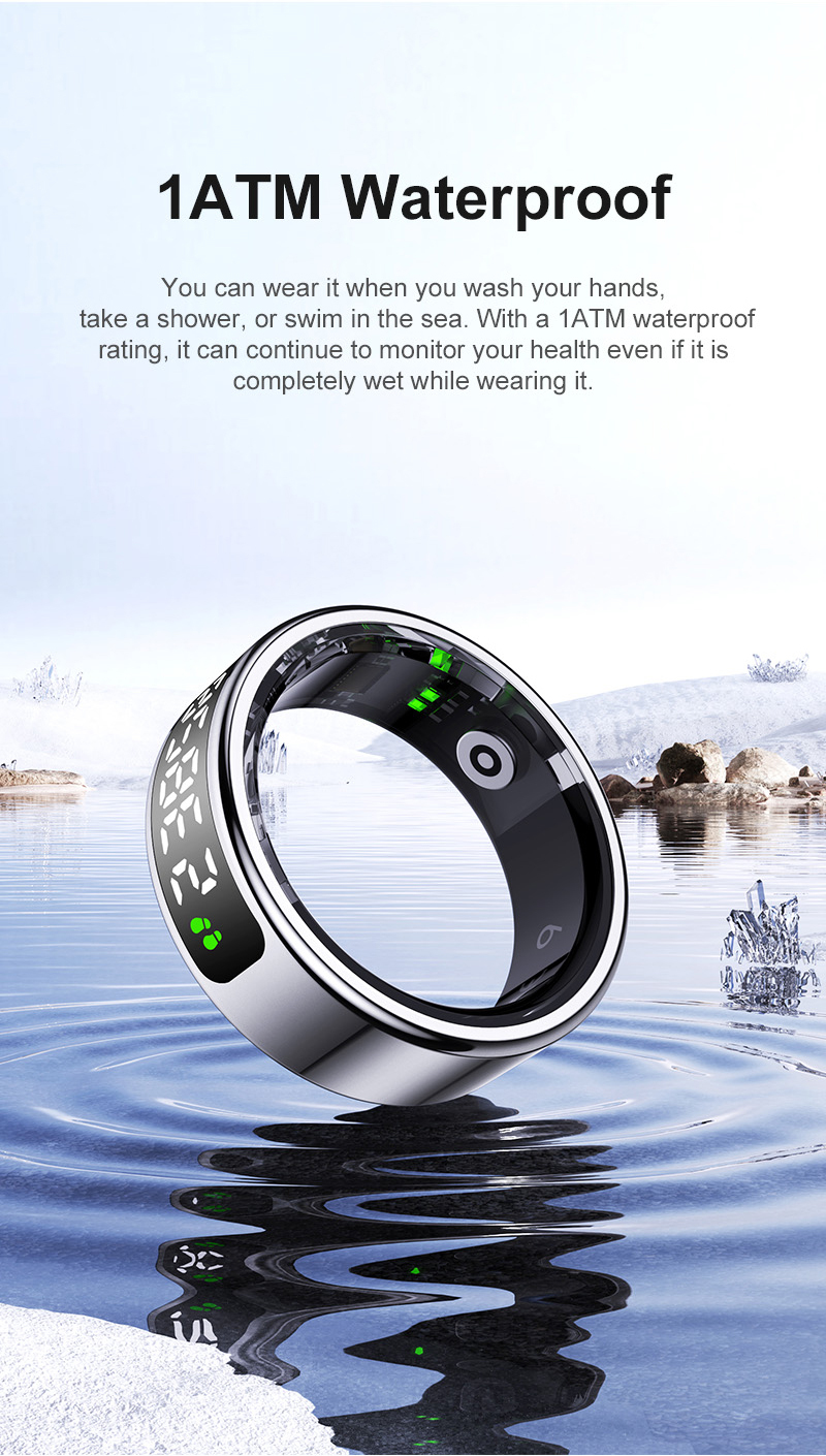 R11C Smart Ring App Control Sleep Heart Rate 4
