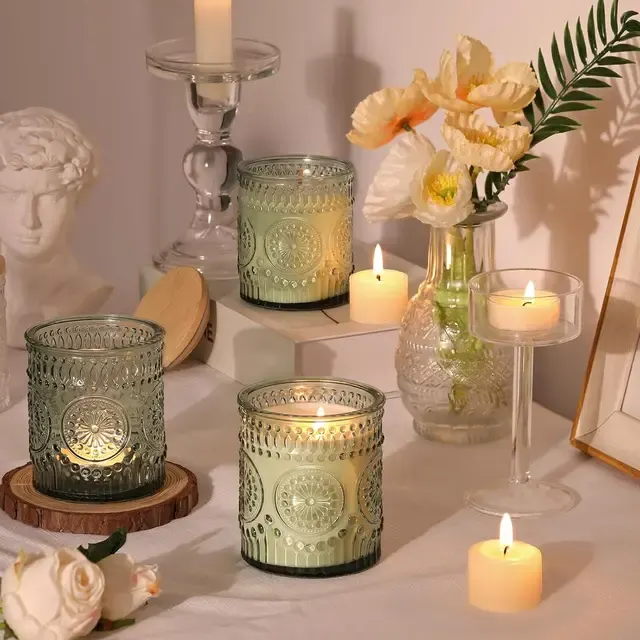 Glass Candle Vessel 2