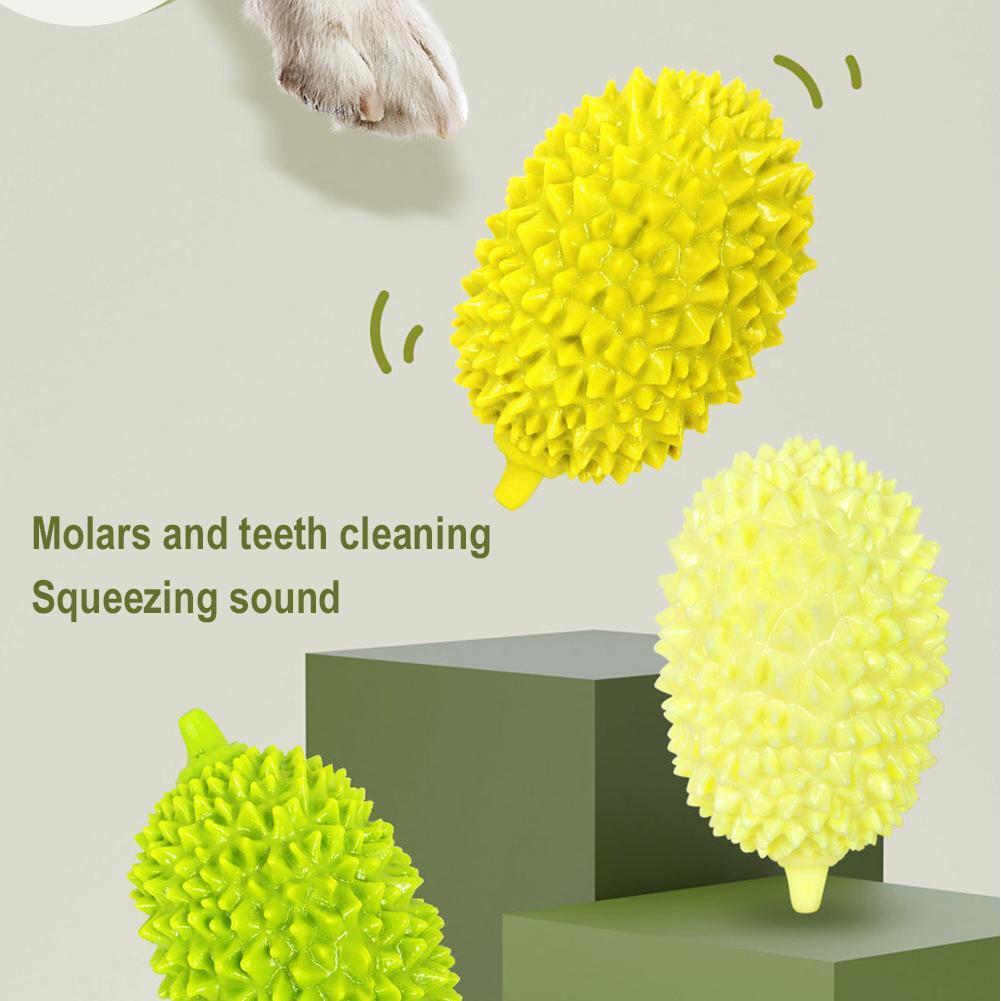 Bite-Resistant Durian Chew Ball for Dogs