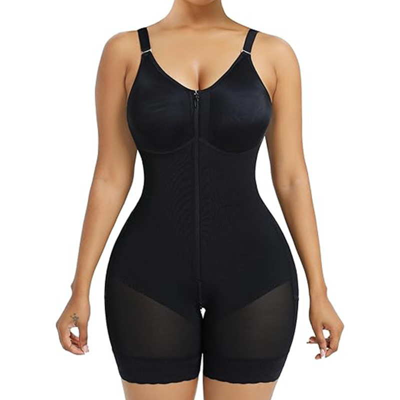 Lace Tummy-Control Shapewear Bodysuit