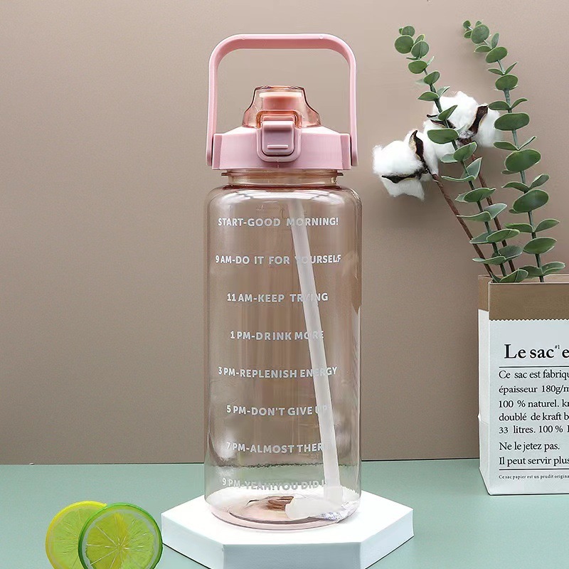 2L Kids Water Bottle with Straw 2