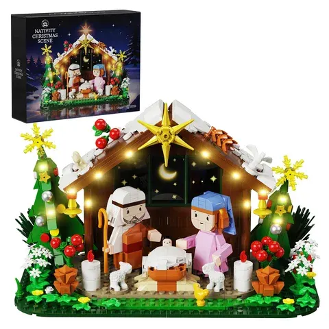 nativity building set