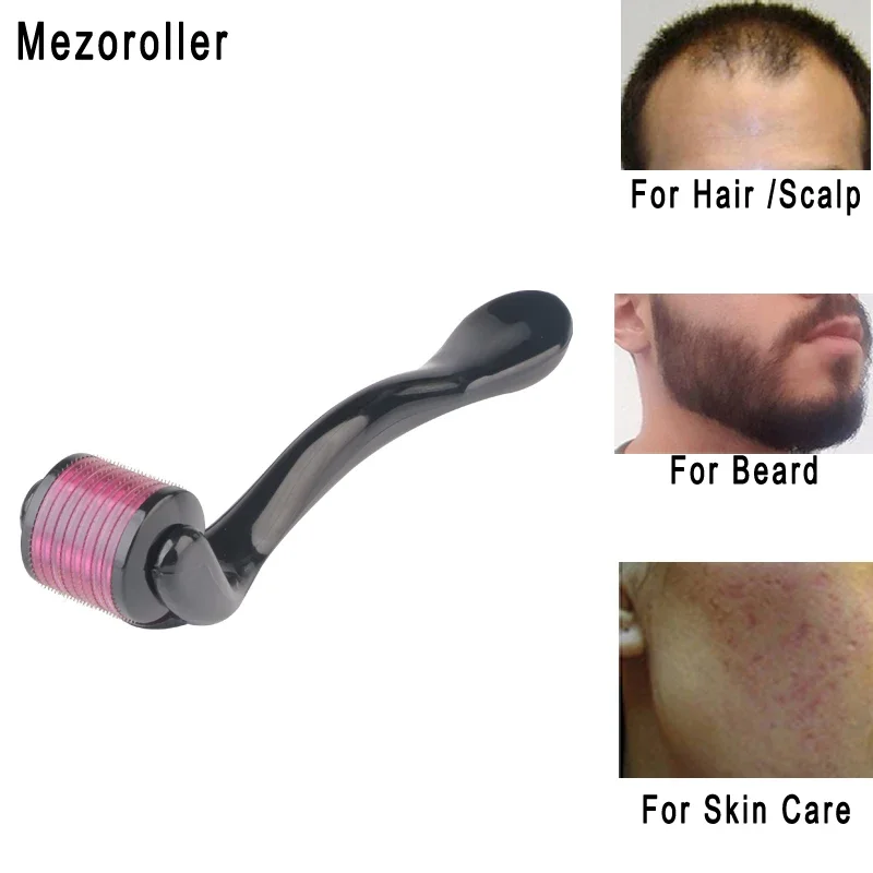 Mezoroller Bartroller DRS 540-Nadeln Micro-Needling Derma Roller für