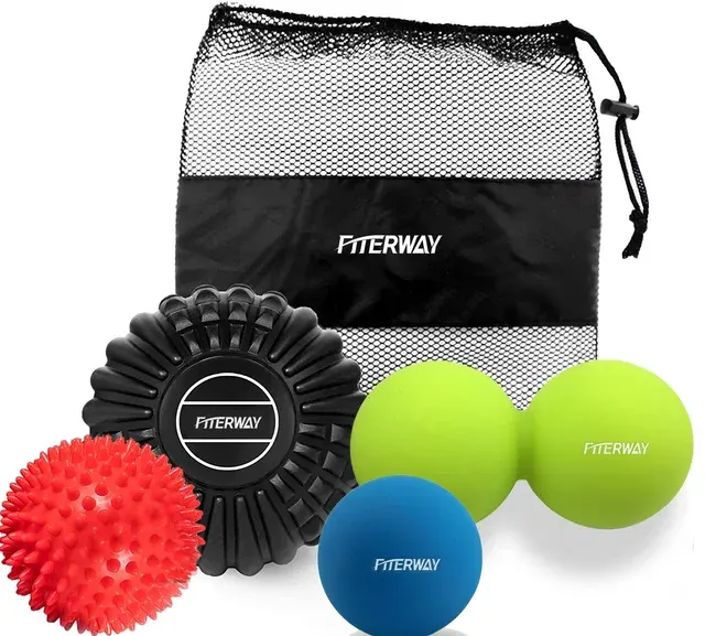 Dreiteiliges Therapie-Massageball-Set 2