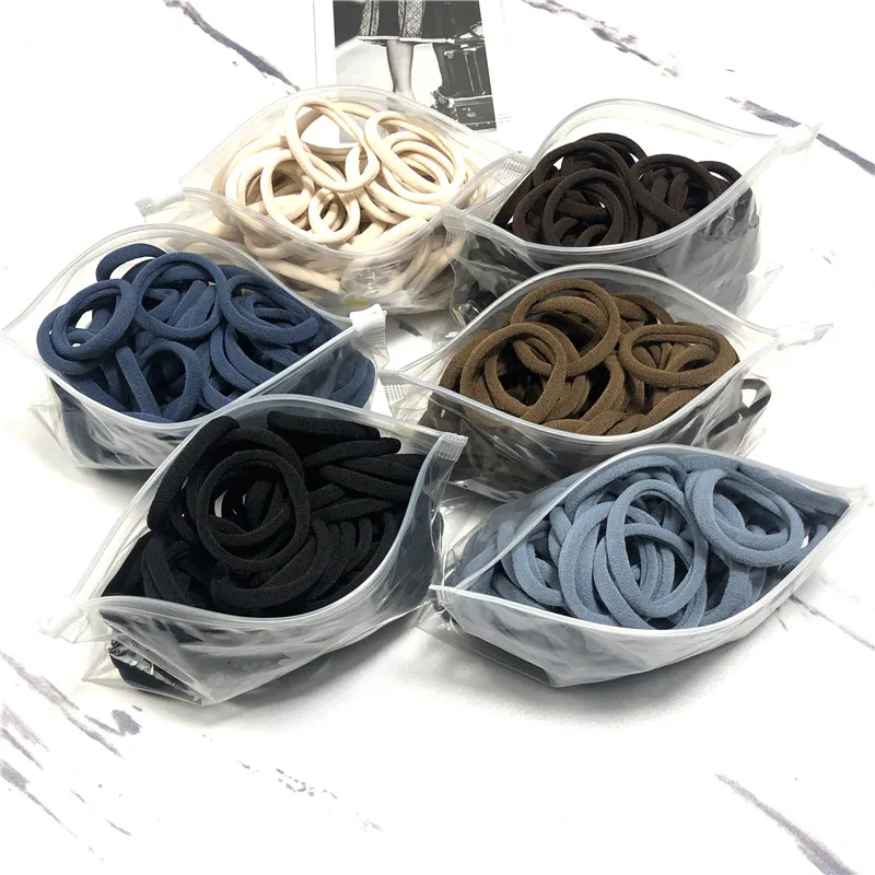Basic Elastic Hair Bands, 4 cm