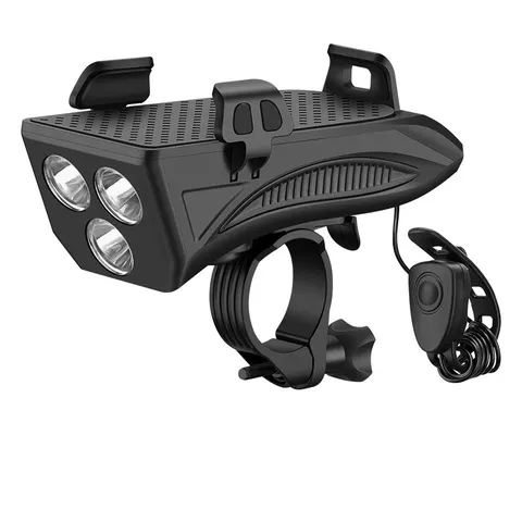 Bike Phone Mount with Light