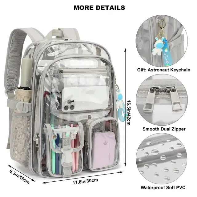Transparenter Rucksack 4