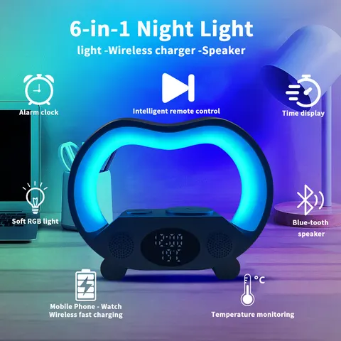 6 In 1 Smart Remote Control Bluetooth-compatible Ambience