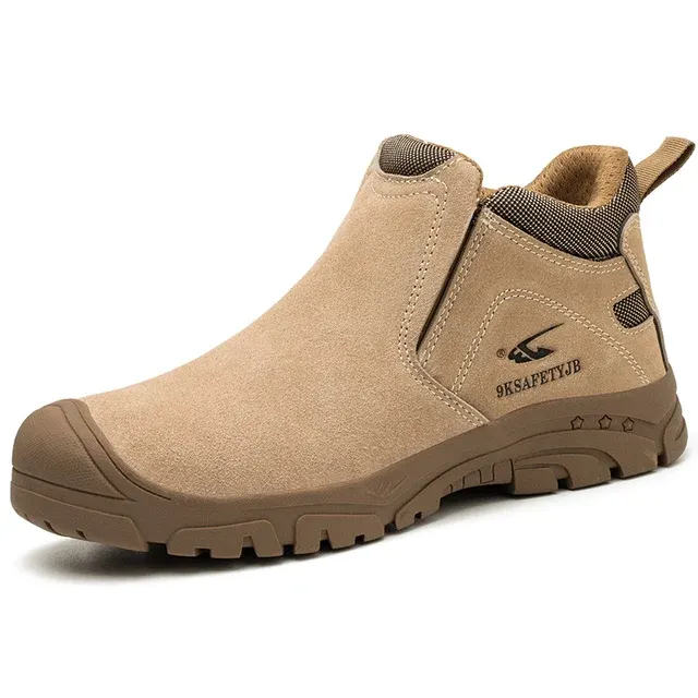 ZG JB918 Men's Leather Work Safety Shoes With 2