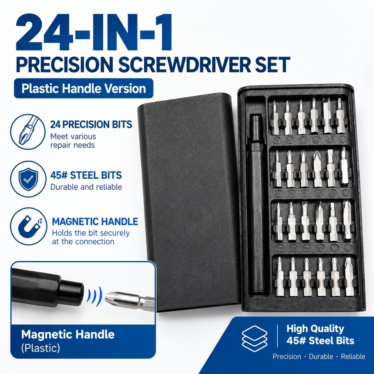 UF TOOLS 56-in-1 Electric Screwdriver Set Professional Magnetic