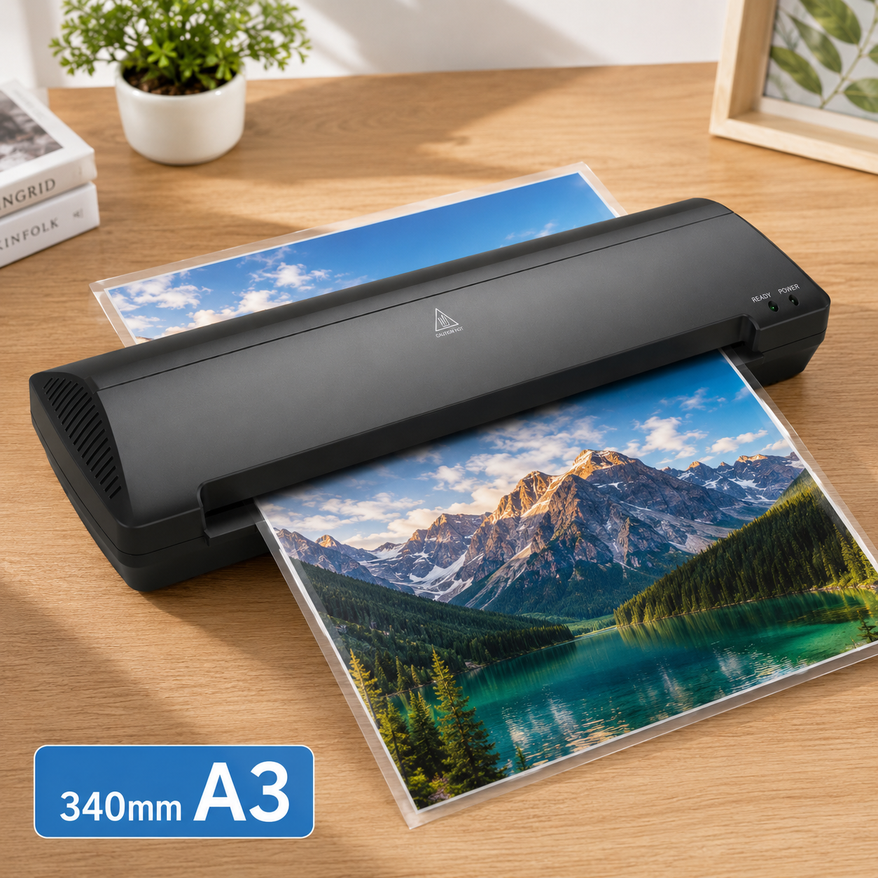 13 Inch Thermal Laminator Office School Laminating Machine