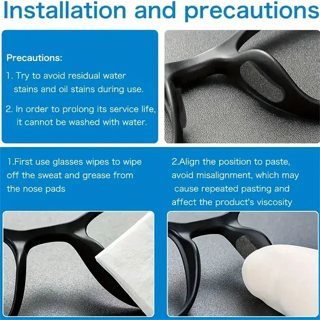Self-Adhesive Foam Nose Pads for Glasses 3