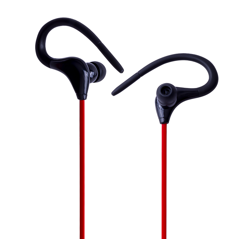 Wired Earbuds Headphones With Ear Hooks & Microphone 3