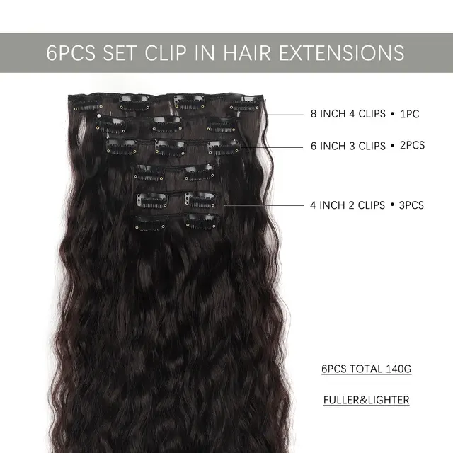 Clip-in-Haarverlängerung 3
