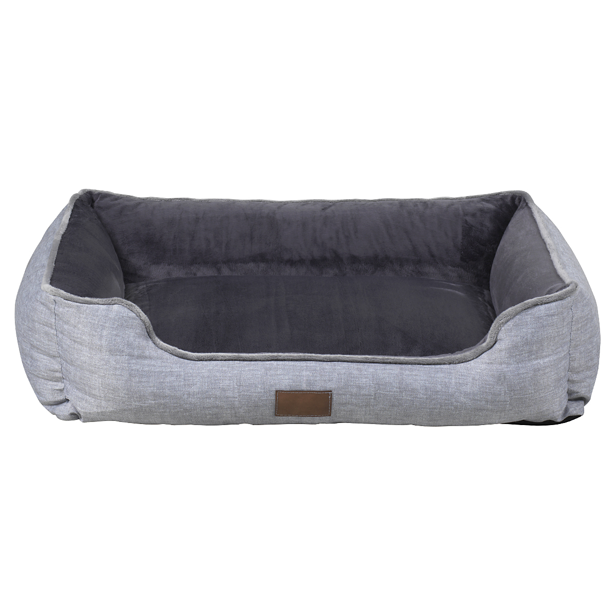 Suede Orthopedic Dog Bed