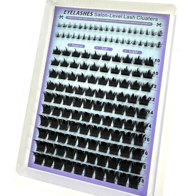 Salon Spiky Lash Cluster Set D-Curl 2