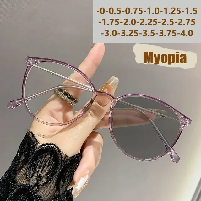 Light-Sensitive Color-Changing Myopia Glasses 2