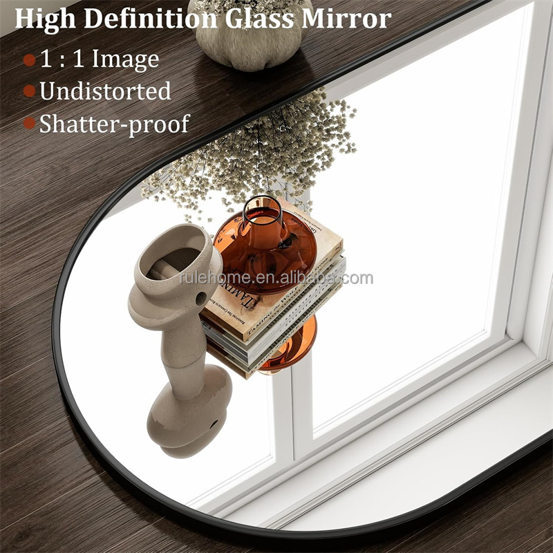 Luxury Gold Full-Length Arch Wall Mirror 3