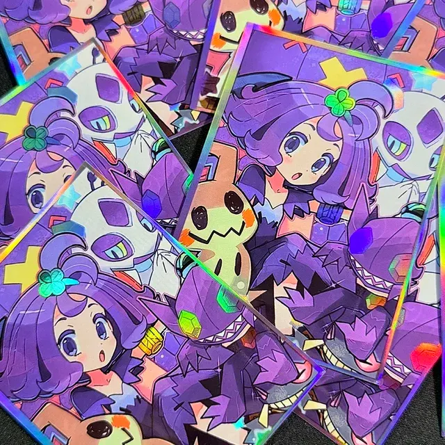 60 Pieces Acerola Card Sleeves 67 x 92 mm 2