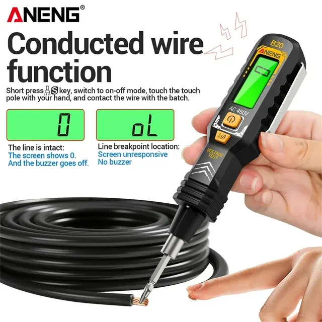 Insulated Dual-Head Voltage Test Screwdriver 3