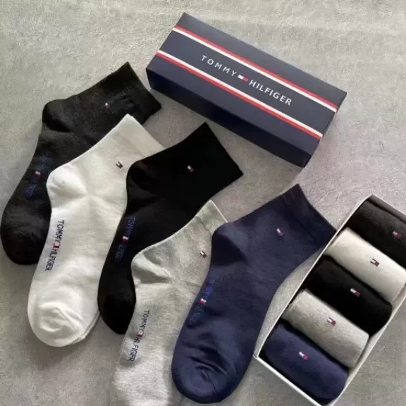 Herren-Wadensocken 5er-Set im Geschenkkarton