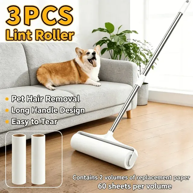 Telescopic Lint Roller Set 1